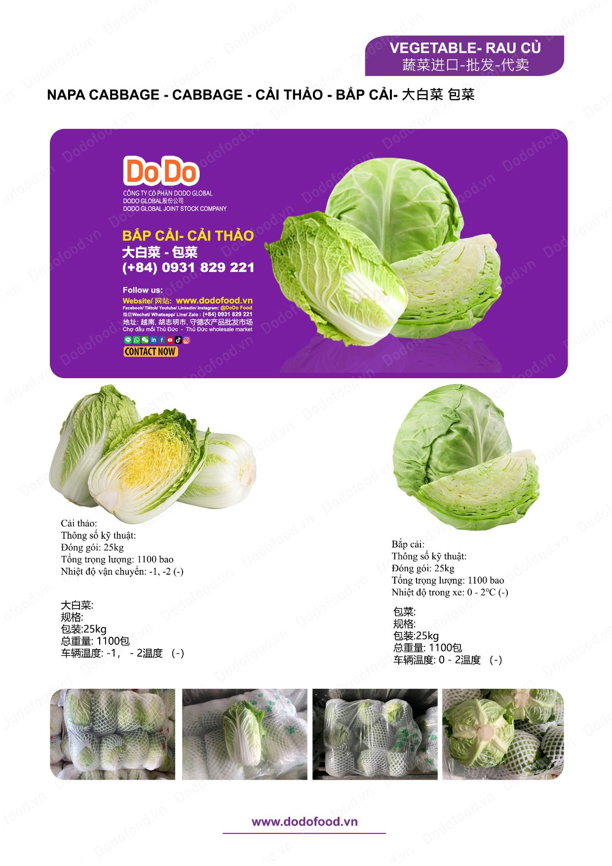 Hồ sơ năng lực DoDo Food — trang 34/52