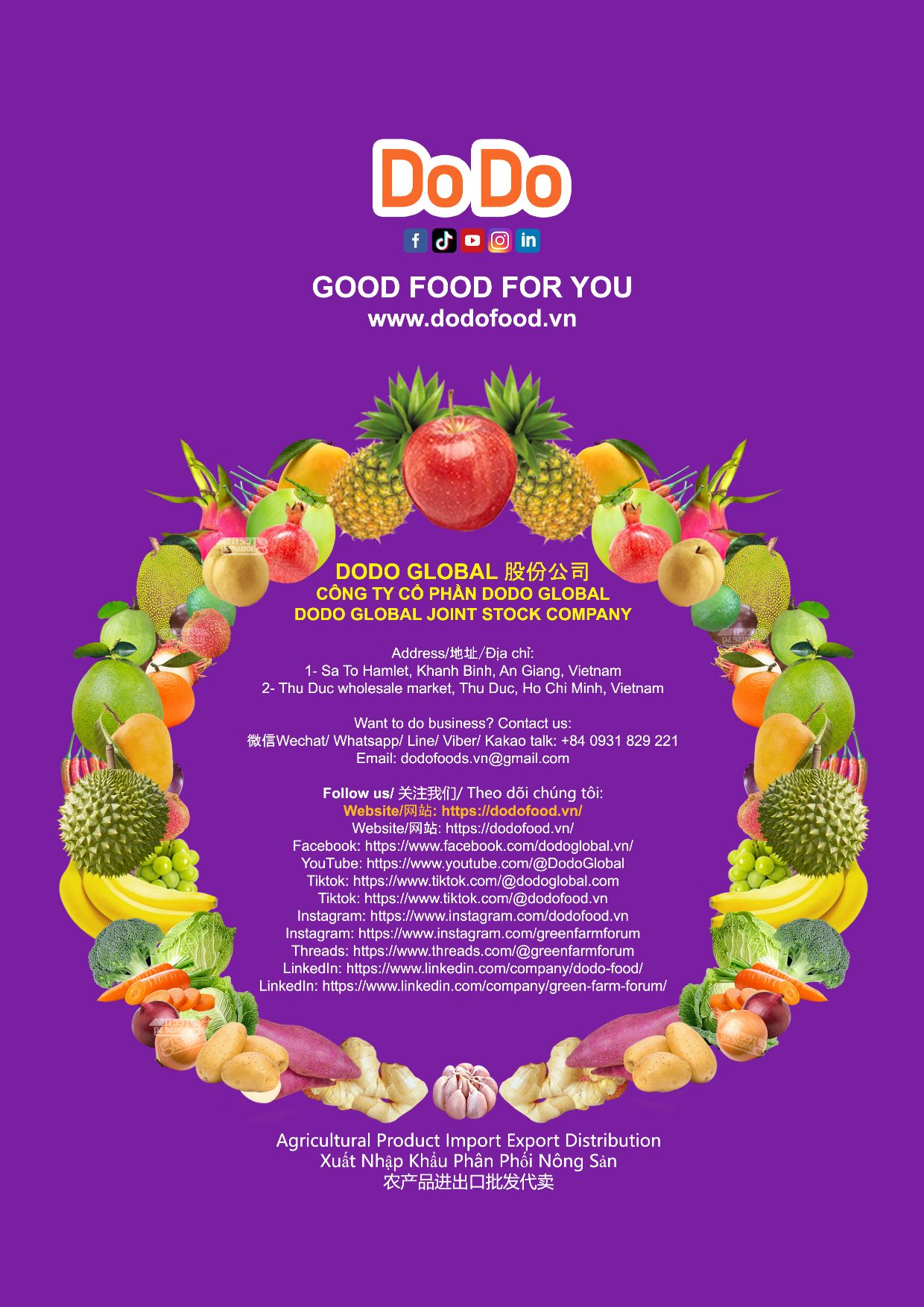 Hồ sơ năng lực DoDo Food — trang 52/52