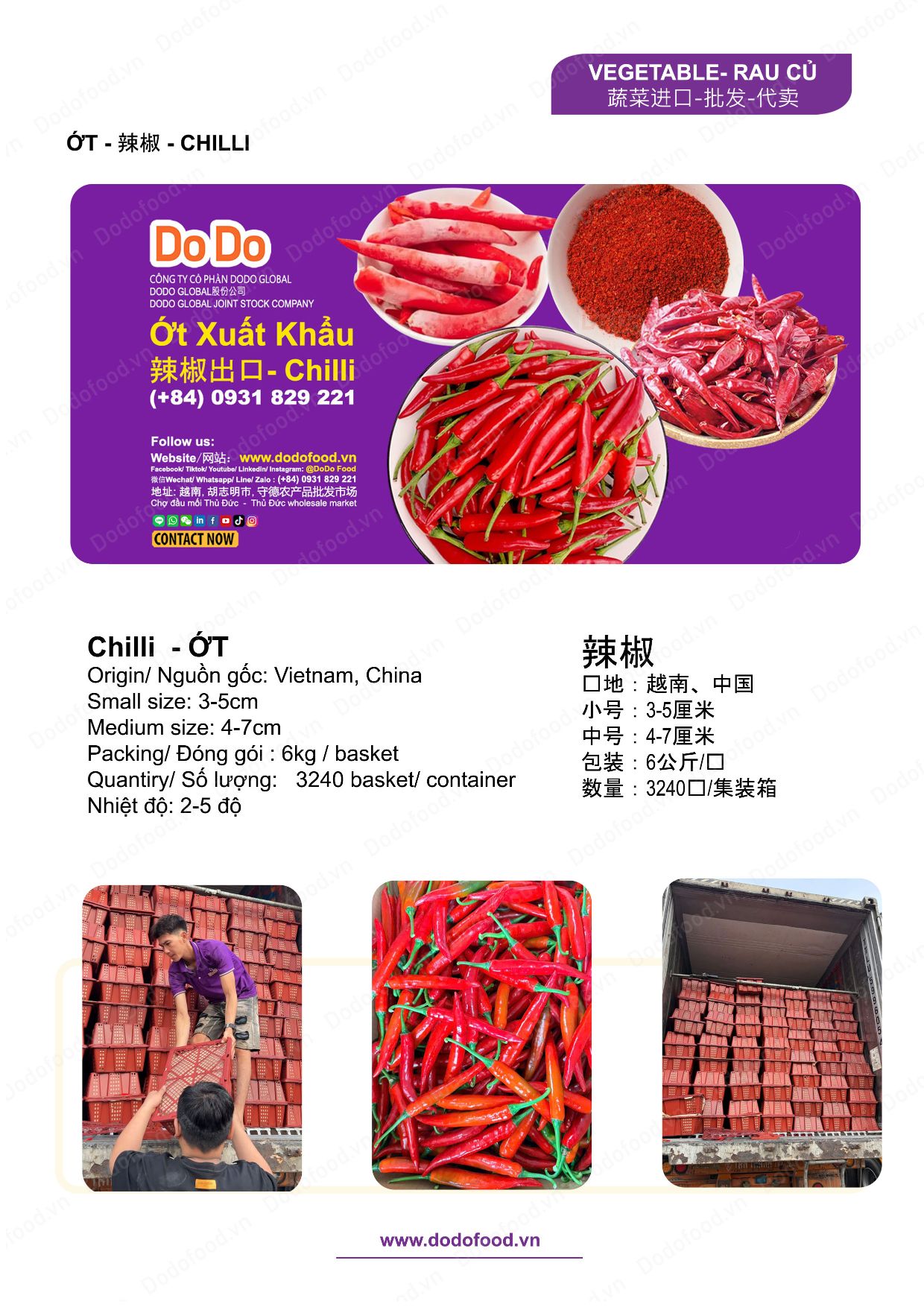 Hồ sơ năng lực DoDo Food — trang 31/52