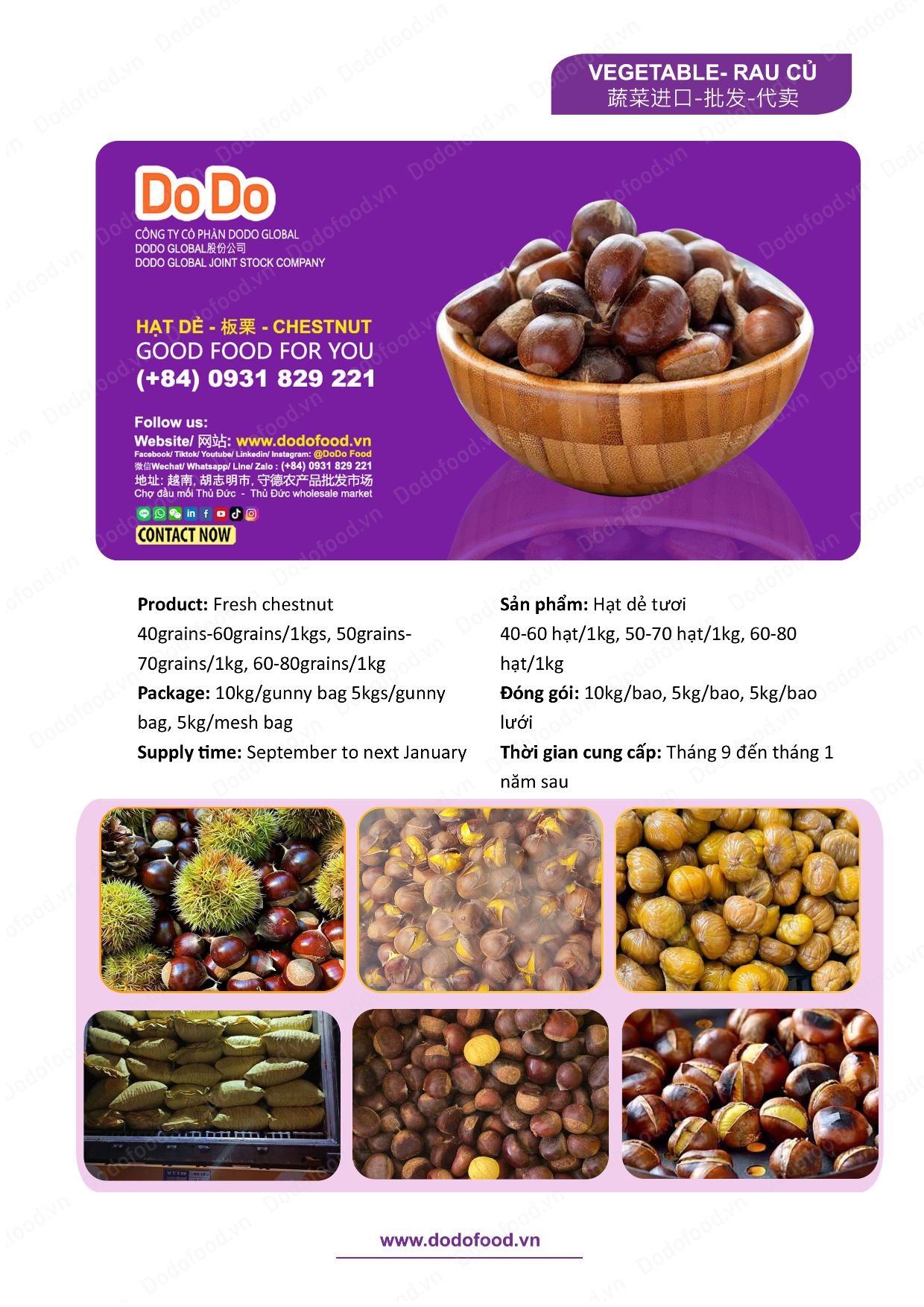 Hồ sơ năng lực DoDo Food — trang 36/52